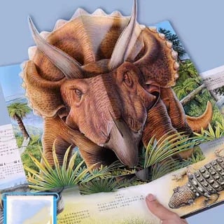 ⏰Special weekly promotion: 60% discount🦖Encyclopedia 3D Prehistorica Dinosaurs📙HARDCOVE