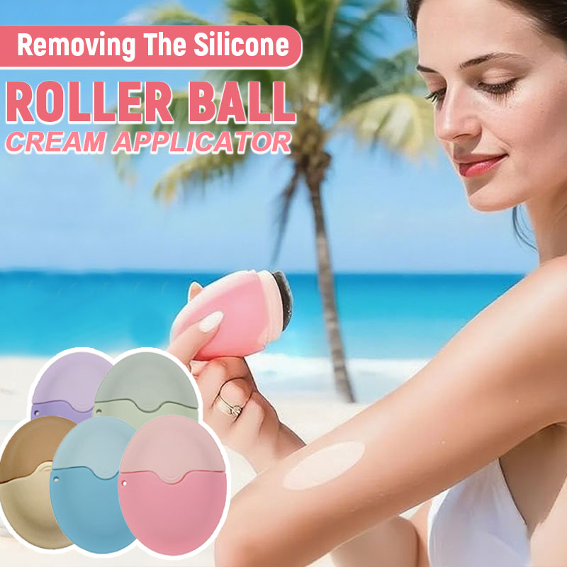 Removing The Silicone Roller Ball Cream Applicator