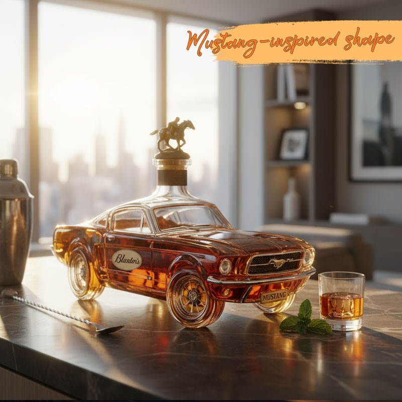 Bronco whisky bottle
