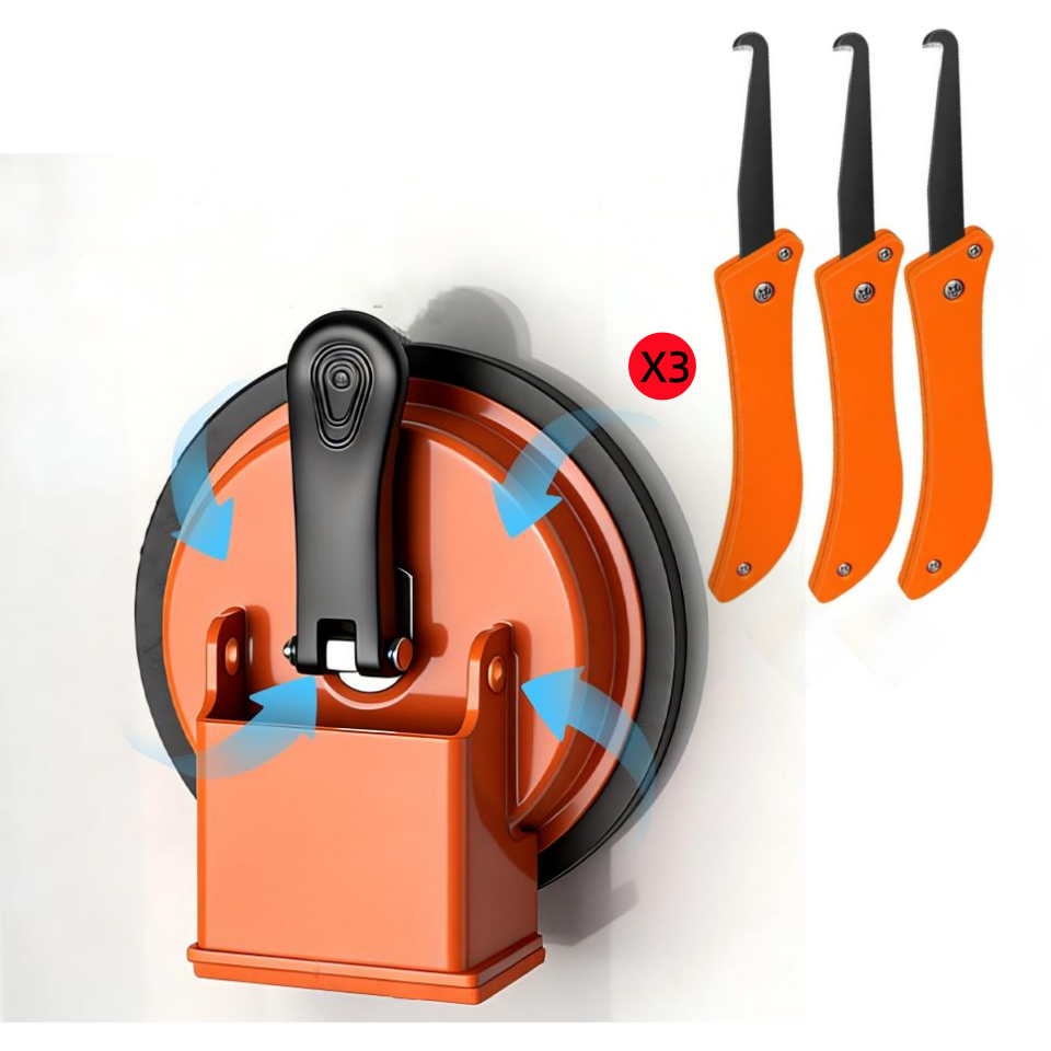 Heavy-Duty Floor Gap Fixer Suction Cup – Strong Suction, Easy to Use & Perfect for Floor Repairs
