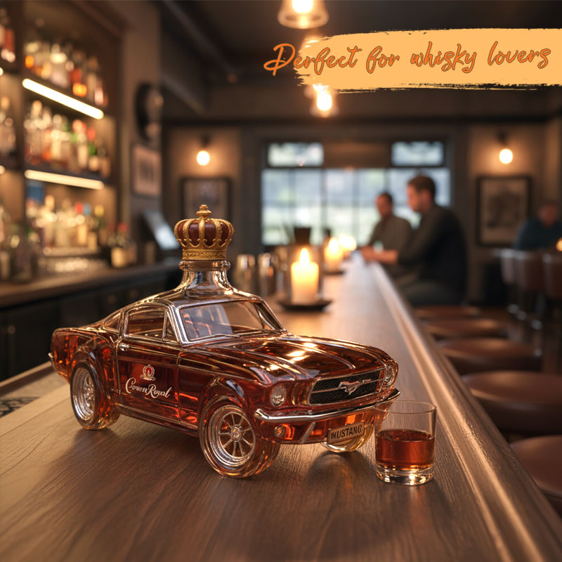 Bronco whisky bottle