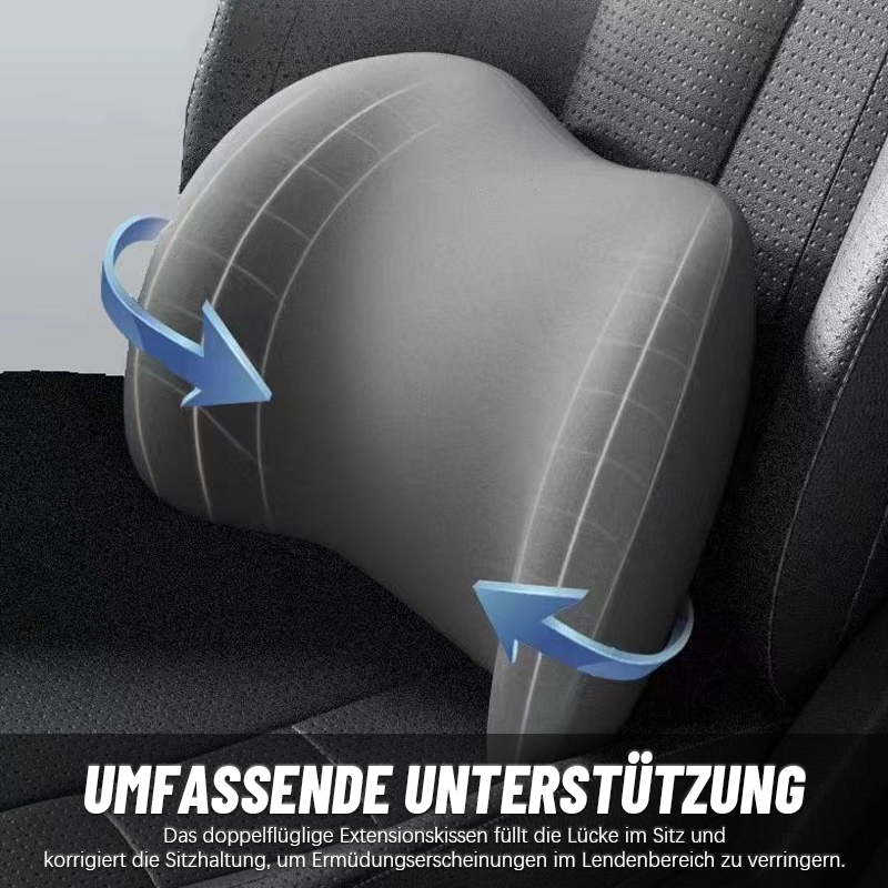 Car headrest and hip support