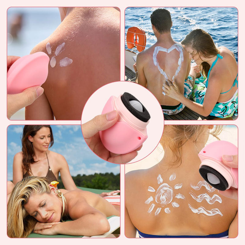 Removing The Silicone Roller Ball Cream Applicator