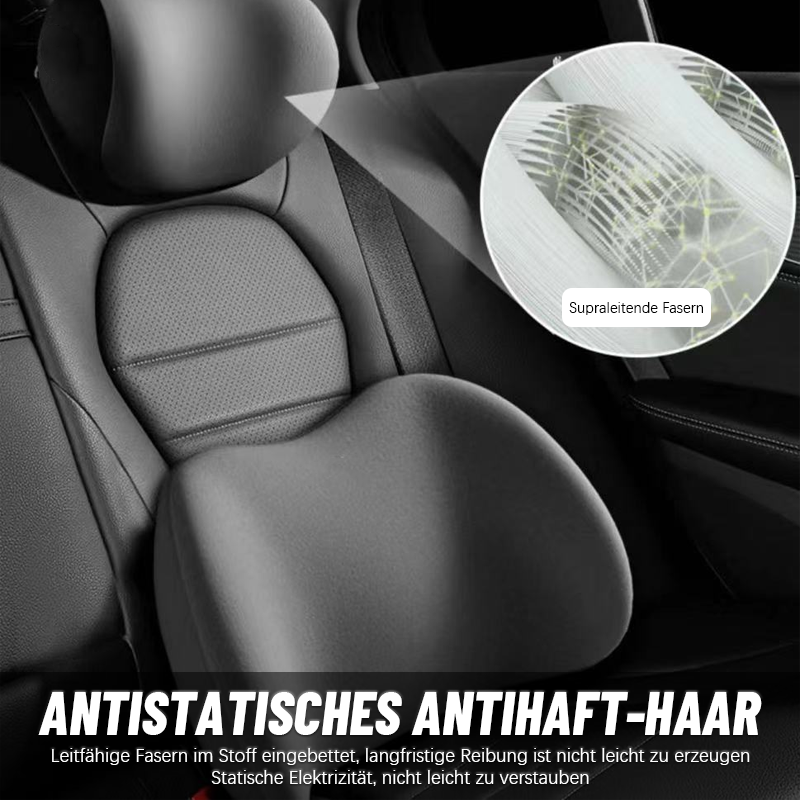Car headrest and hip support