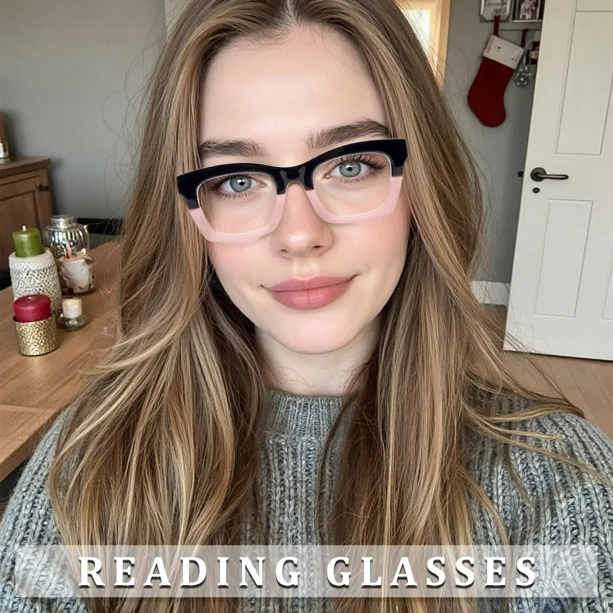 Hot Sale👓Anti Blue Light Glasses Set 4 Pairs Style Unisex Reading Glasses