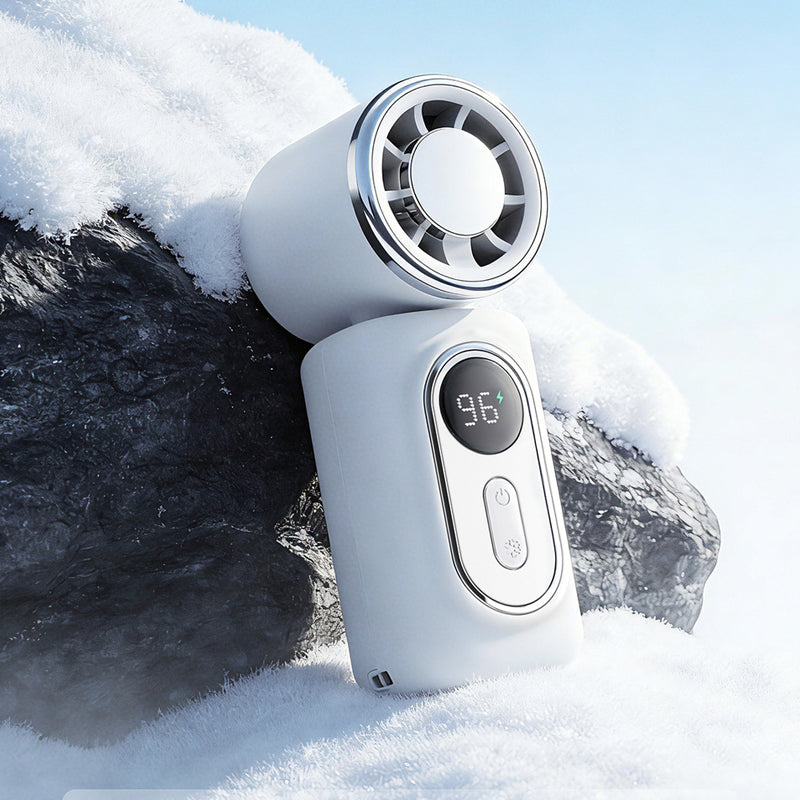 Portable Clip-On Fan with LED Display🌬️