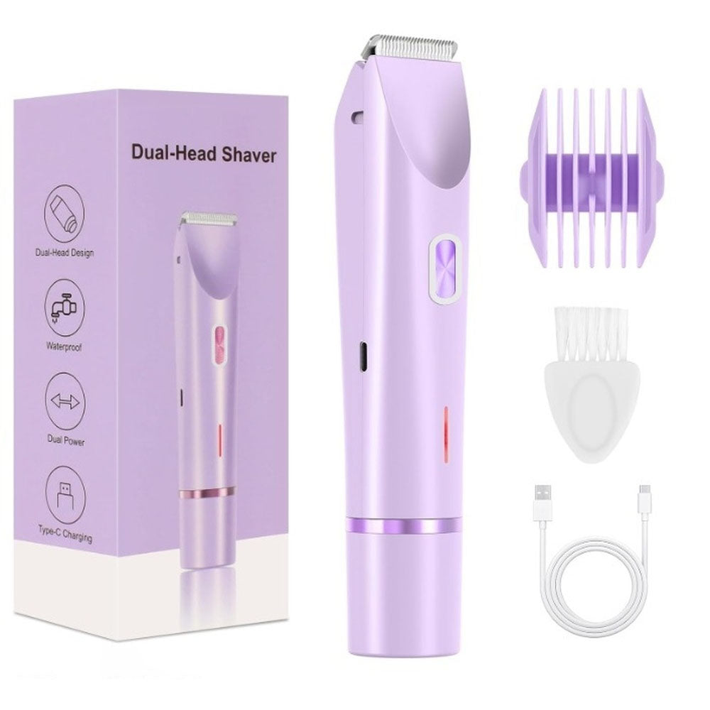 All-round electric hair remover/trimmer for intimate areas for men and women