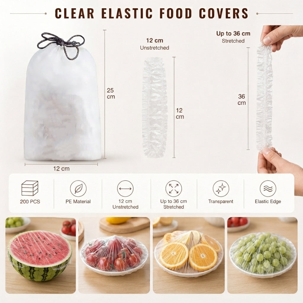 Universal Food Lids 🍃 Fits Everything! Quick and Smart Food Storage