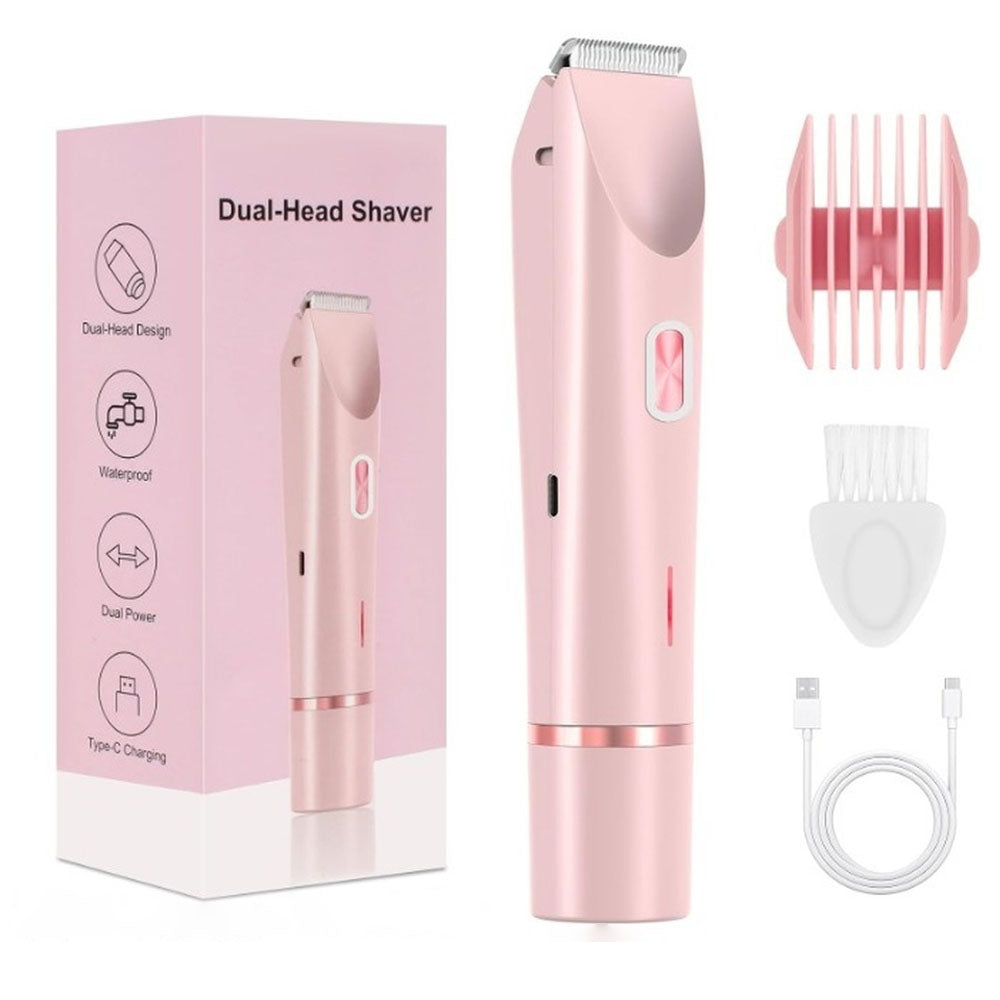 All-round electric hair remover/trimmer for intimate areas for men and women