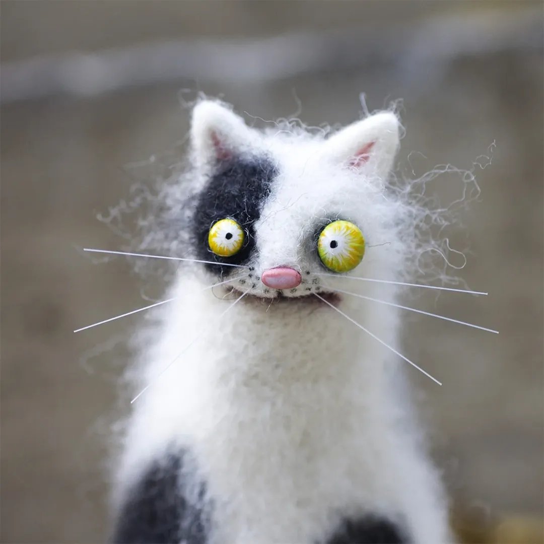 🎄✨Wool Felt Familiars – Quirky Handmade Companions