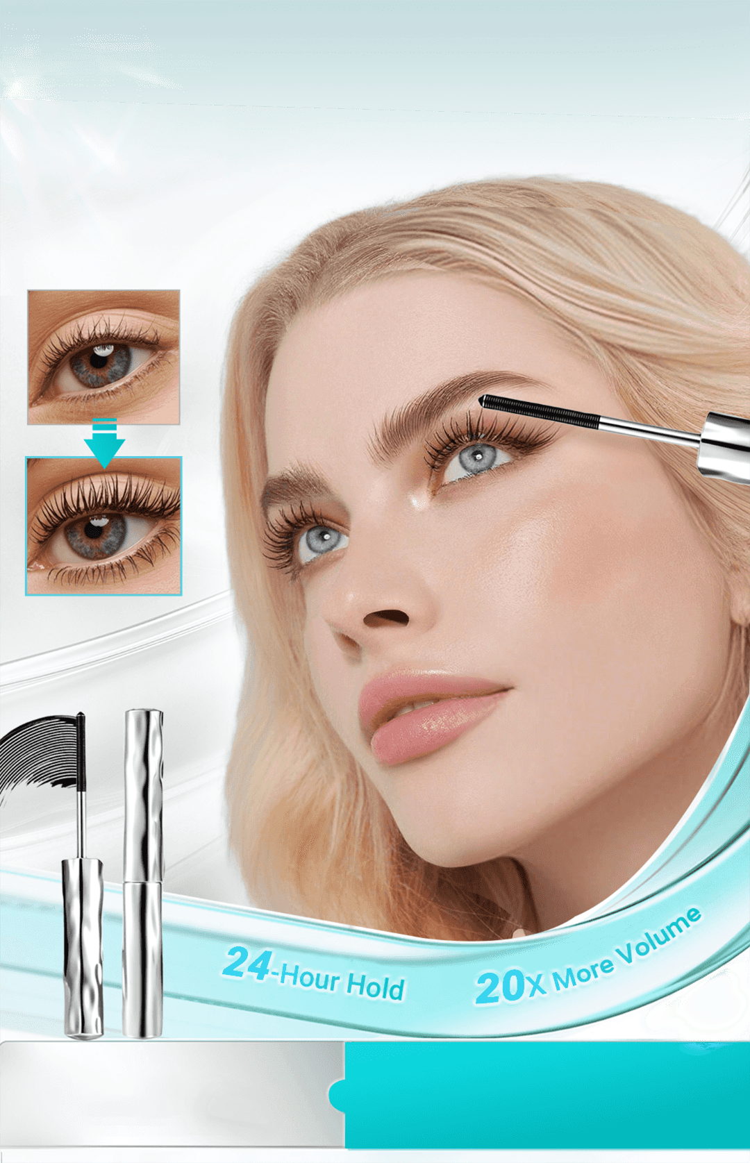 Long and thick mascara
