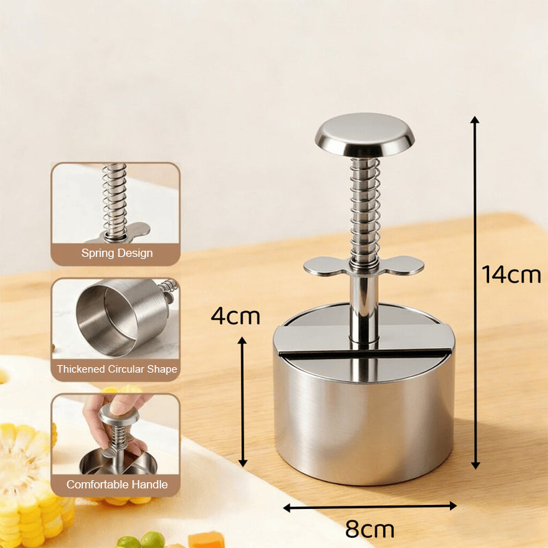 🍔 Stainless Steel Burger Press | Make Perfect Even Patties Easily
