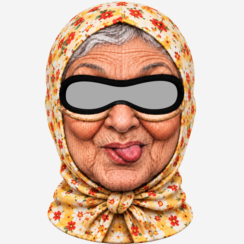 Funny Grandma Ski Mask for Parties & Gag Gifts