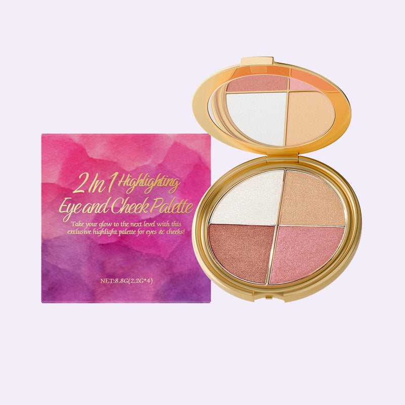 4-Color Makeup Palette