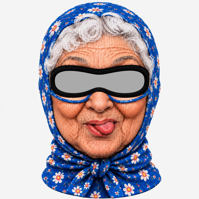 Funny Grandma Ski Mask for Parties & Gag Gifts
