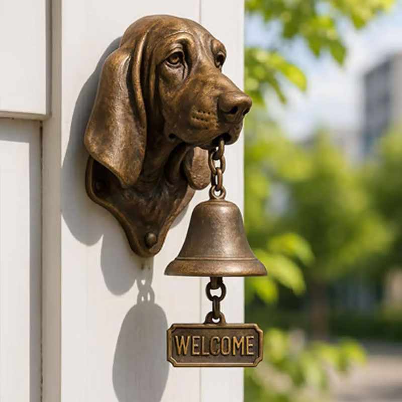 🐶 Welcome Doorbell with Dog Theme