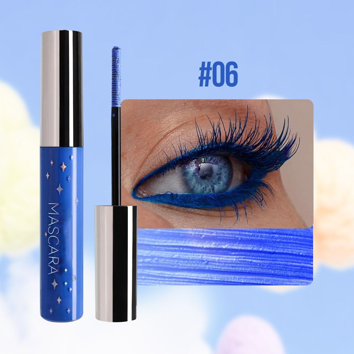 Colorful Glitter Mascara