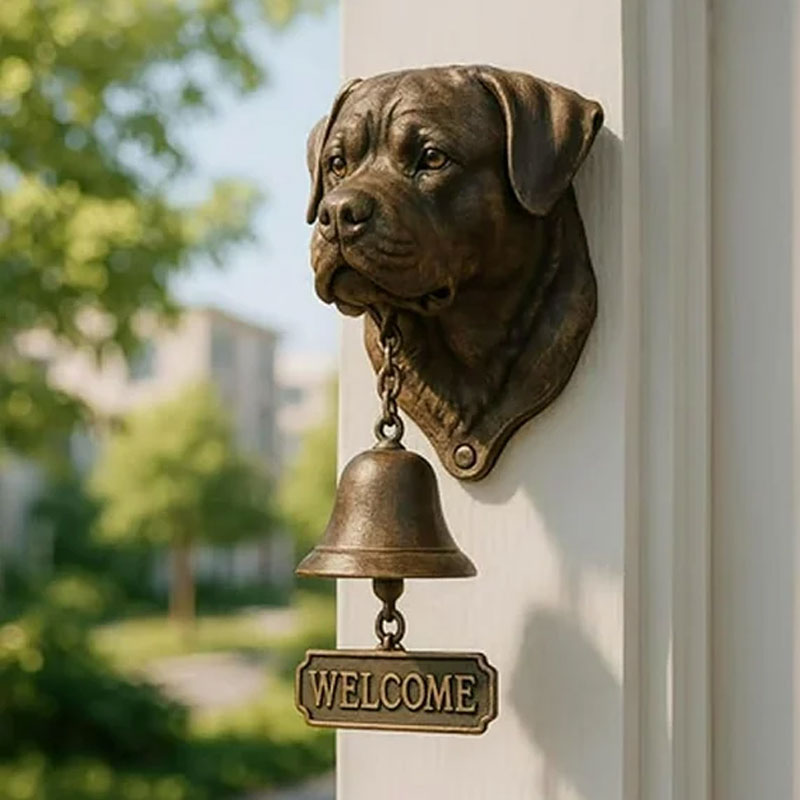 🐶 Welcome Doorbell with Dog Theme