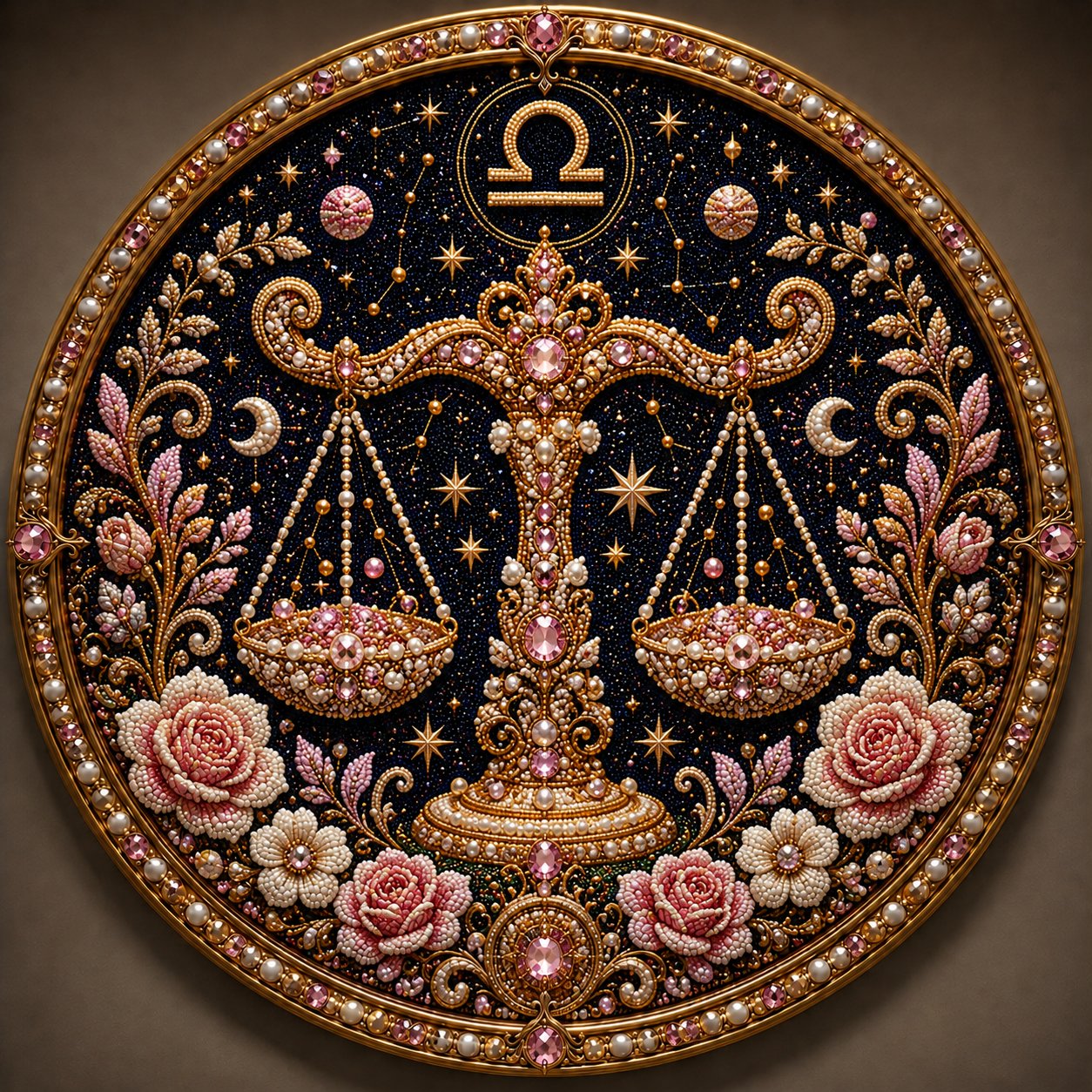 🌙✨Personalized 12 Zodiac Pearl Art Kit – Relax & Create! 🌌