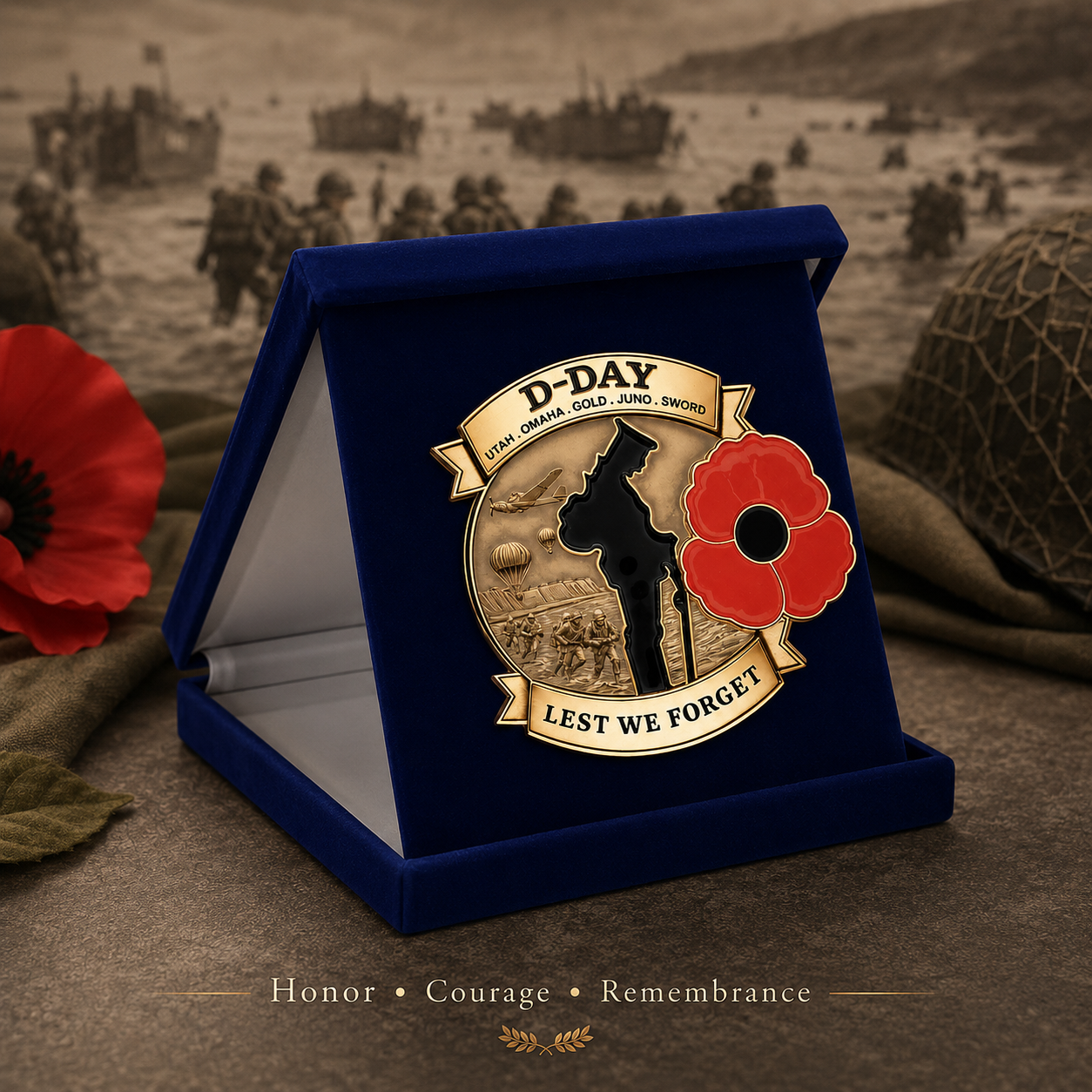 🏅80th Anniversary Commemorative Brooch — Preserve History, Carry the Story