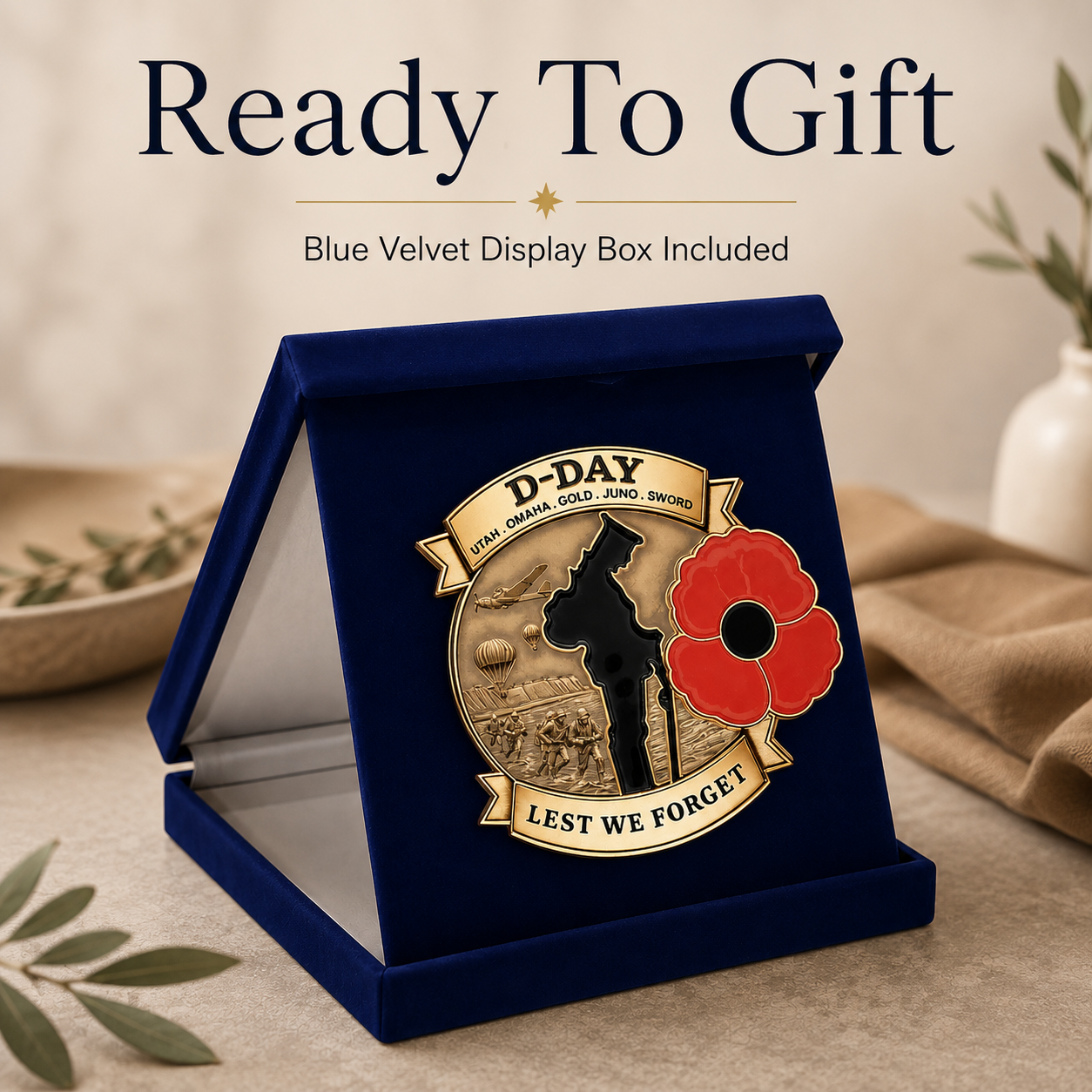 🏅80th Anniversary Commemorative Brooch — Preserve History, Carry the Story