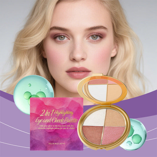 4-Color Makeup Palette