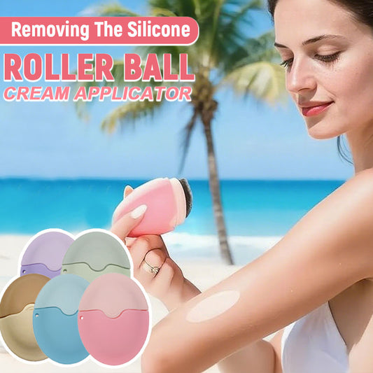 Removing The Silicone Roller Ball Cream Applicator