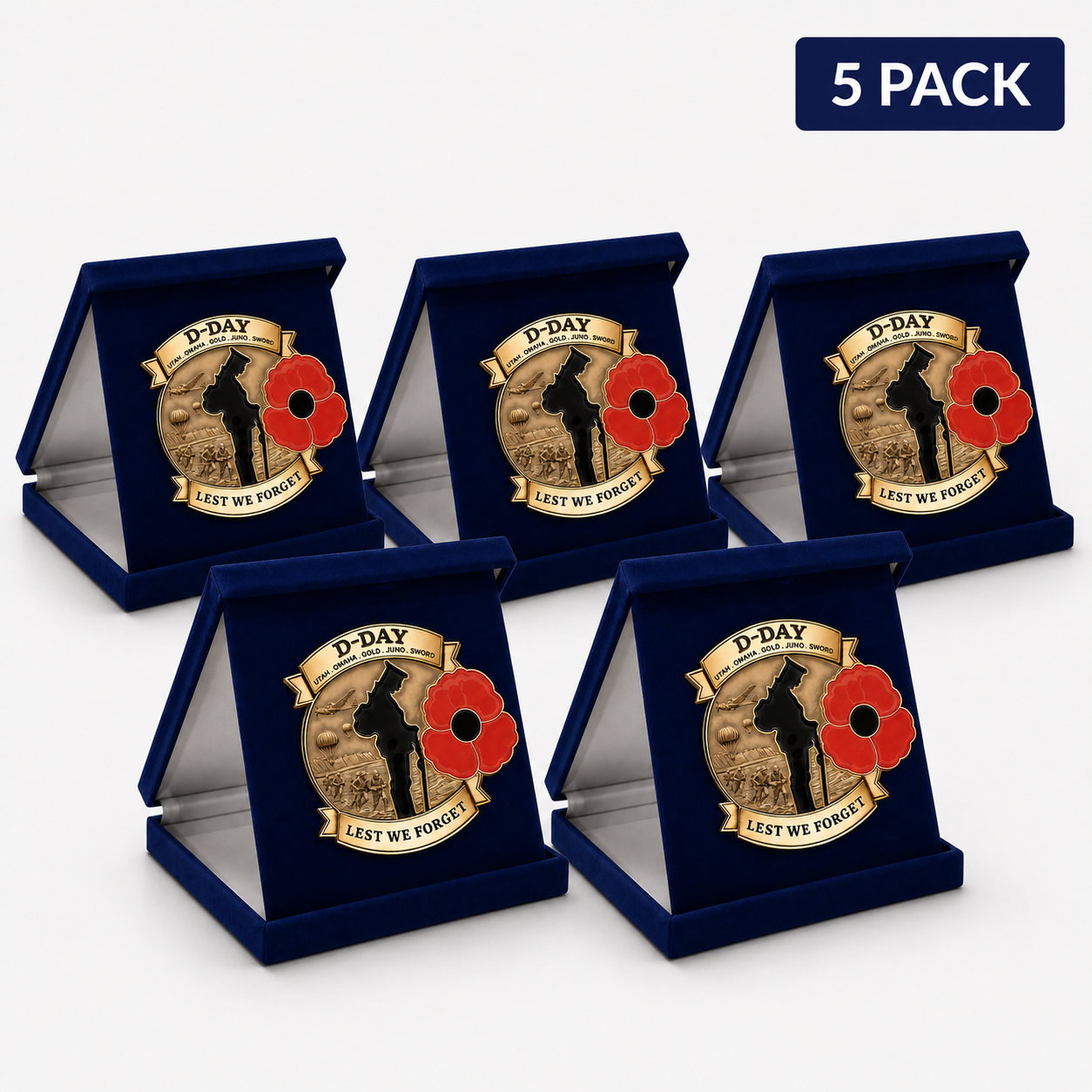 🏅80th Anniversary Commemorative Brooch — Preserve History, Carry the Story