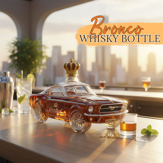 Bronco whisky bottle