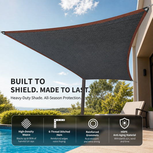 Beat the Summer Heatwave: Transform Your Sun-Drenched Patio into a Cool, Shaded Oasis! ☀️➡️🏡
