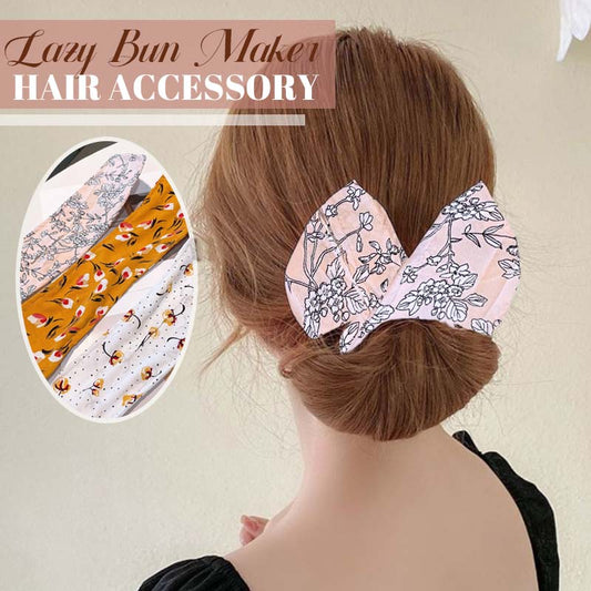 💐 Lazy Bun Maker Hair Accessory