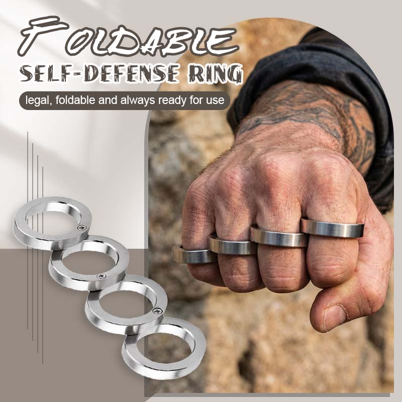 SteelGuard Foldable Defense Ring – 49% OFF Today Only!