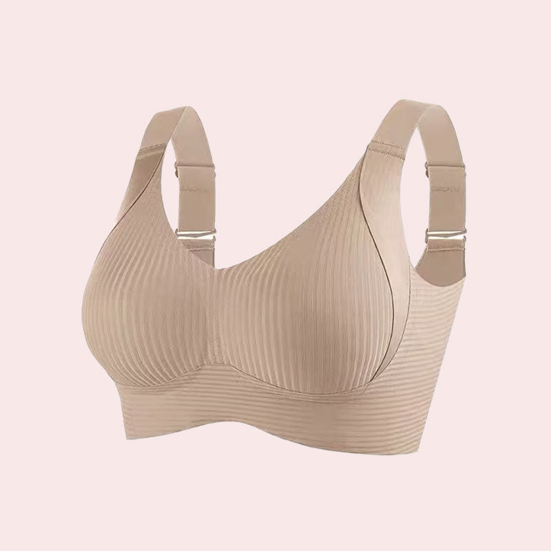 🔥Spring Sale 49% off - Ribbed Push Up Adjustable Wireless Bra for Women