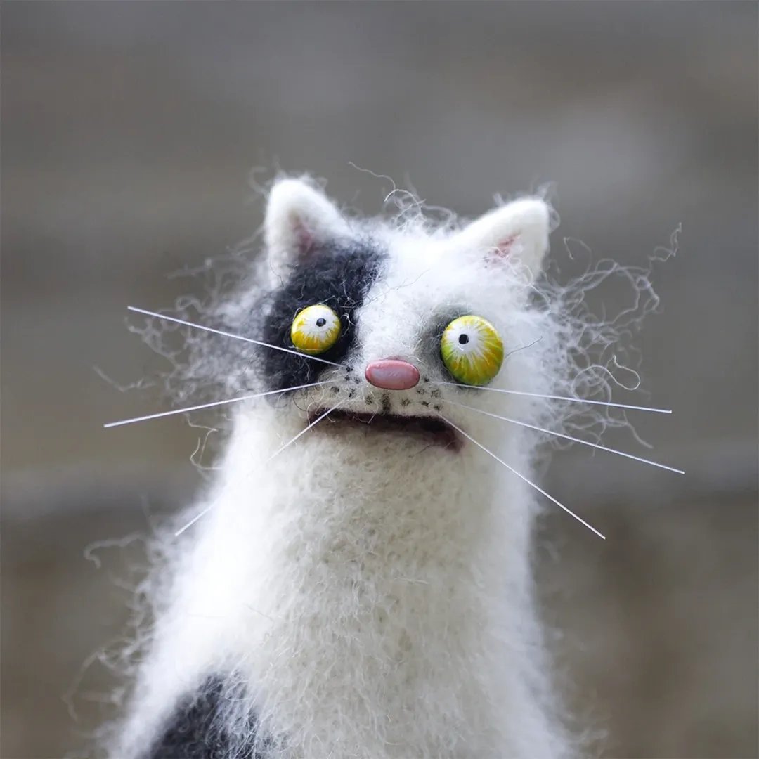 🎄✨Wool Felt Familiars – Quirky Handmade Companions