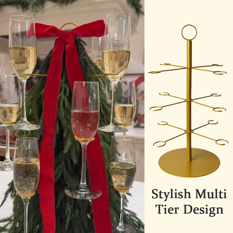 🎉 Christmas multi-tiered display stand – perfect for desserts and decorations