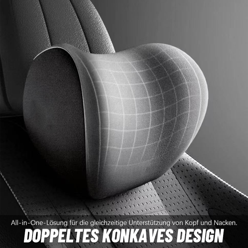 Car headrest and hip support