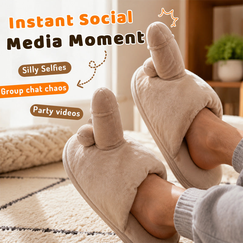 😂 Guaranteed Laughs｜Crazy Novelty Prank Slippers