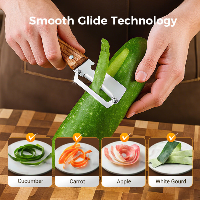 🥕 BUY 2 GET 1 FREE! 🔥 Multifunctional vegetable peeler for the kitchen - stainless steel blade, ergonomic handle and perfect for fruits and vegetables ✨