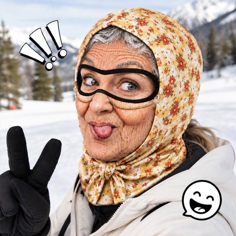 Funny Grandma Ski Mask for Parties & Gag Gifts