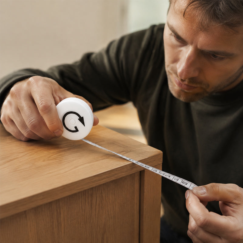 🧲📏 Compact Magnetic Tape Measure — Palm-Sized Precision Ready for Your EDC! ✨