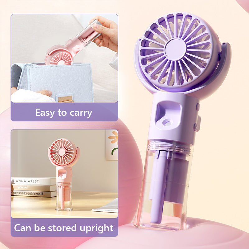 💦❄️ 3-in-1 Portable Spray Fan