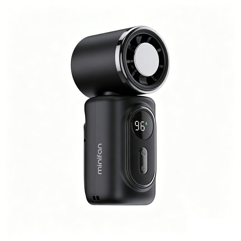 Portable Clip-On Fan with LED Display🌬️