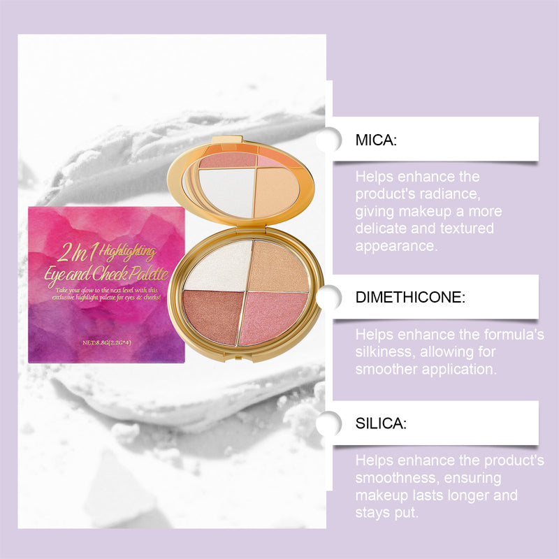 4-Color Makeup Palette