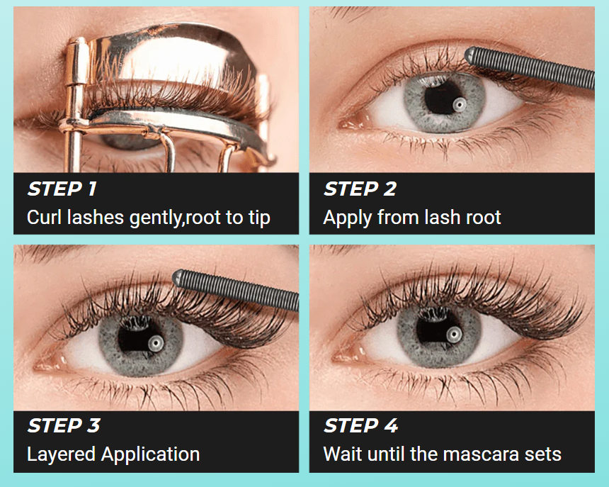 Long and thick mascara