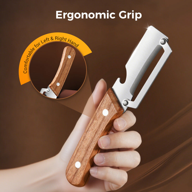 🥕 BUY 2 GET 1 FREE! 🔥 Multifunctional vegetable peeler for the kitchen - stainless steel blade, ergonomic handle and perfect for fruits and vegetables ✨