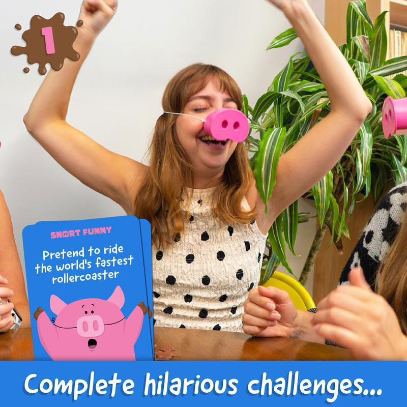 Snort Funny: The party game "Laugh and Lose" 🐷😂