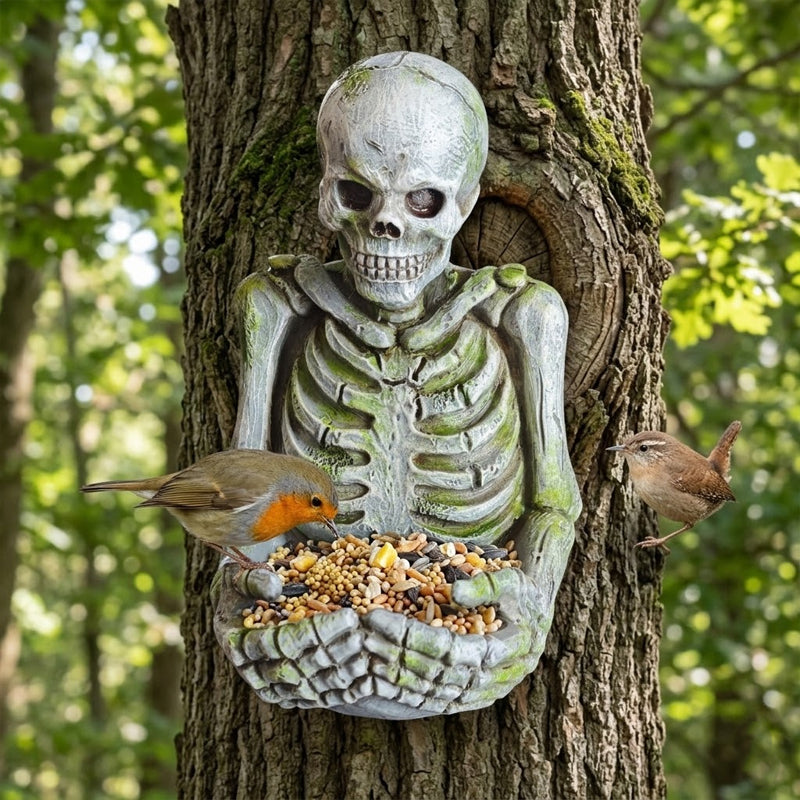 🌳 Tree Guardian Bird Feeder - Whimsical Garden Accent