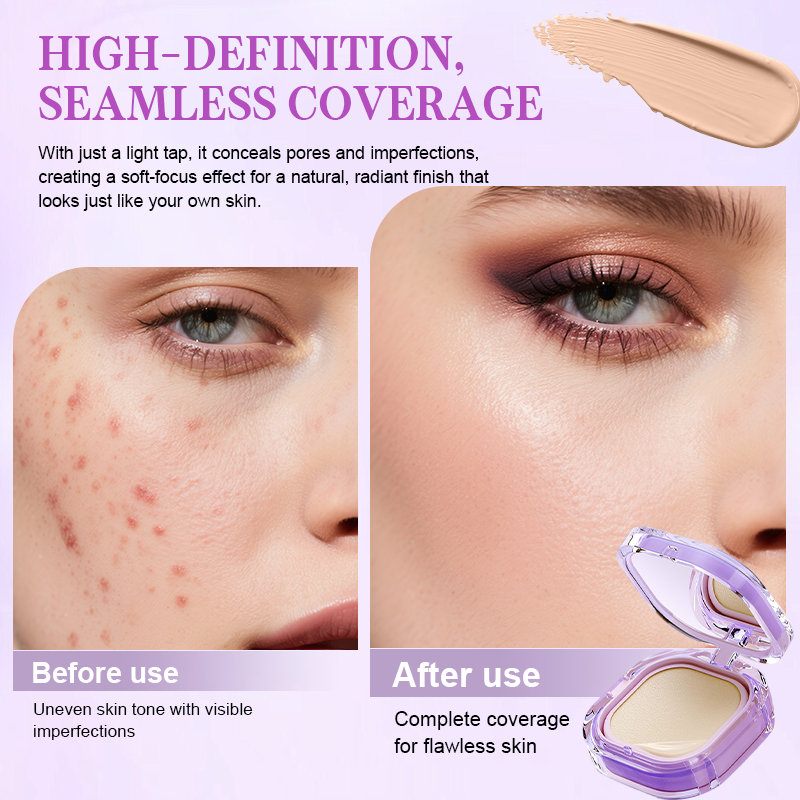 Long-Lasting Air Cushion ✨ — Flawless Coverage that Moves with You