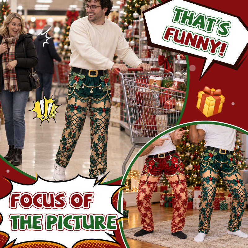 👖Funny Christmas Illusion Pants