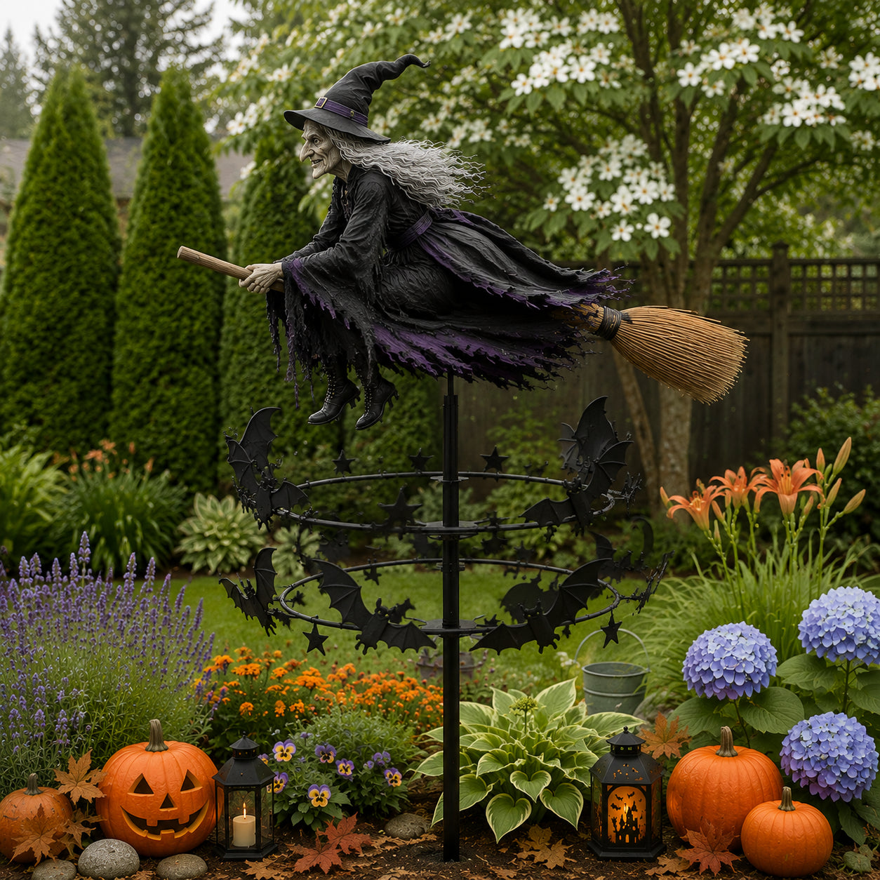🔥Halloween Early Bird Special: 50% Off 🧙‍♀️Witch's Garden Windmill (3D Version)